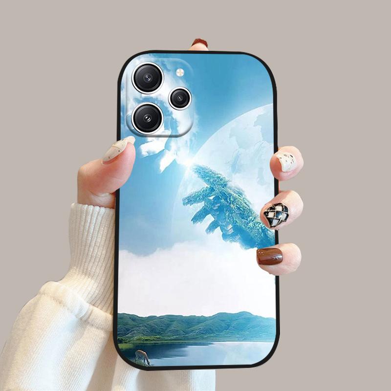 For Redmi 12 4G 5G Silicone TPU Soft Case For Redmi 12R Phone Bumper Cover For Xiaomi Redmi Note 12R 5G Protective Fundas Cases
