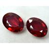 60 Ct NATURAL Bloody RED Ruby A+CERTIFIED Oval Loose Gemstone Pair 20x15 mm Size YY-987
