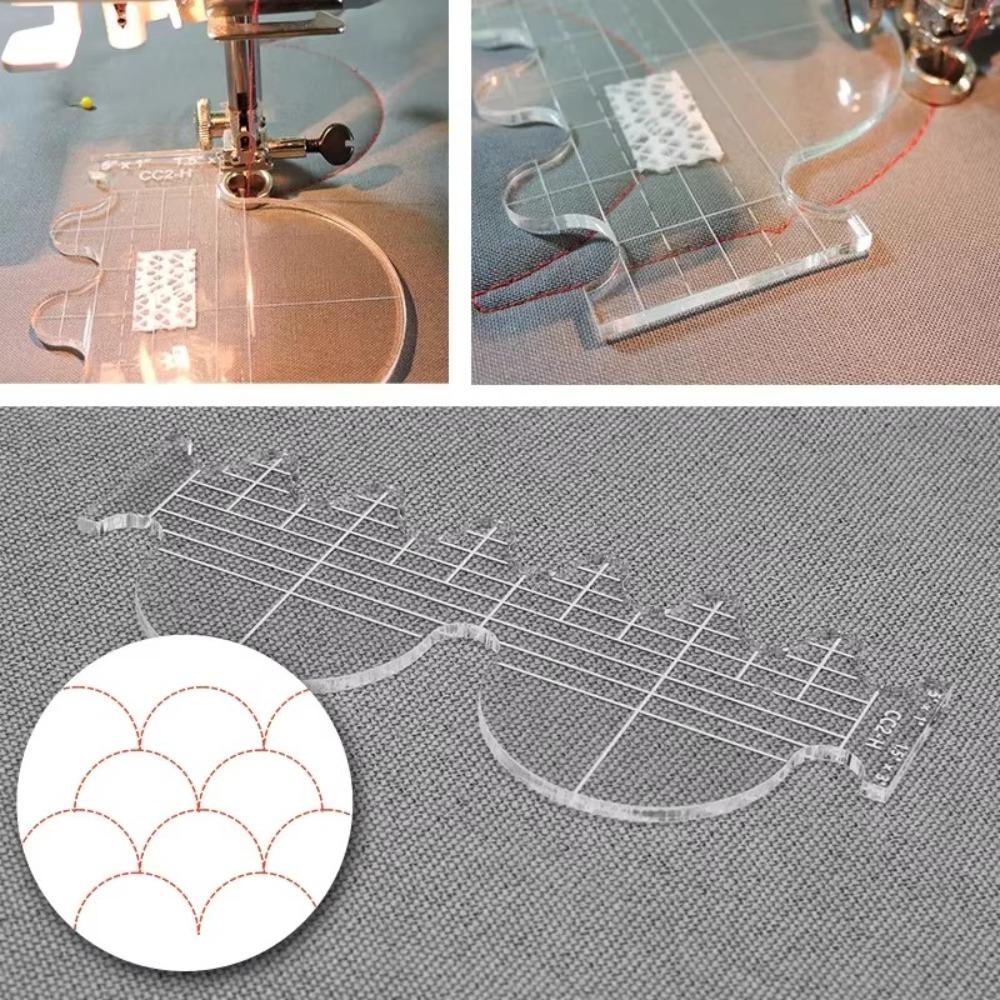 DIY Quilting Tools Acrylic Quilter Ruler New Apparel Sewing Supplie