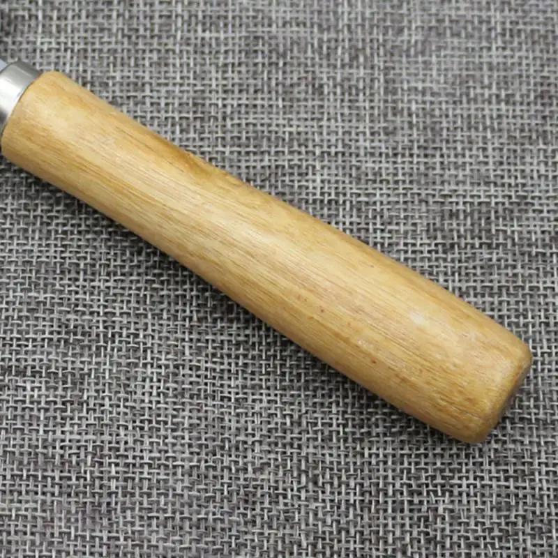 Wood Handle Can Opener Portable Manual Lid Remover Bottle Opener Multifunctional Can Opener Utensil Gadget Jars Canisters