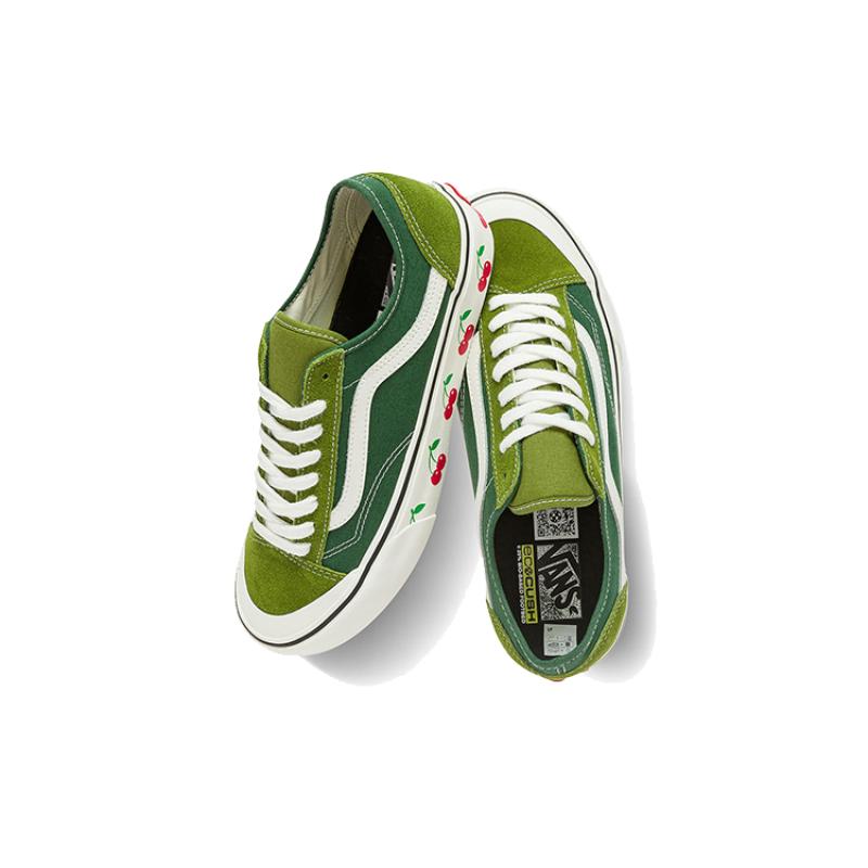Vans Style 36 Decon Sf Casual Low Tops Skateboarding Shoes Unisex Green Vans VN0A4BX9BGK
