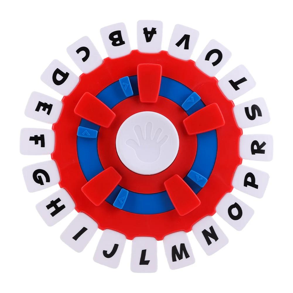 

Thinking board game fast-paced family gathering letter toy Spanish game