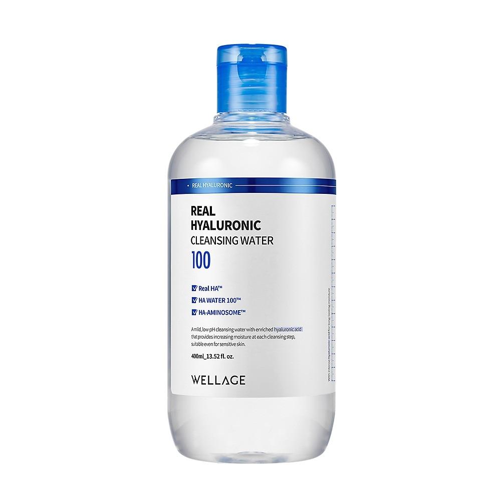 

Wellage Real Hyaluronic Cleansing Water 400ml