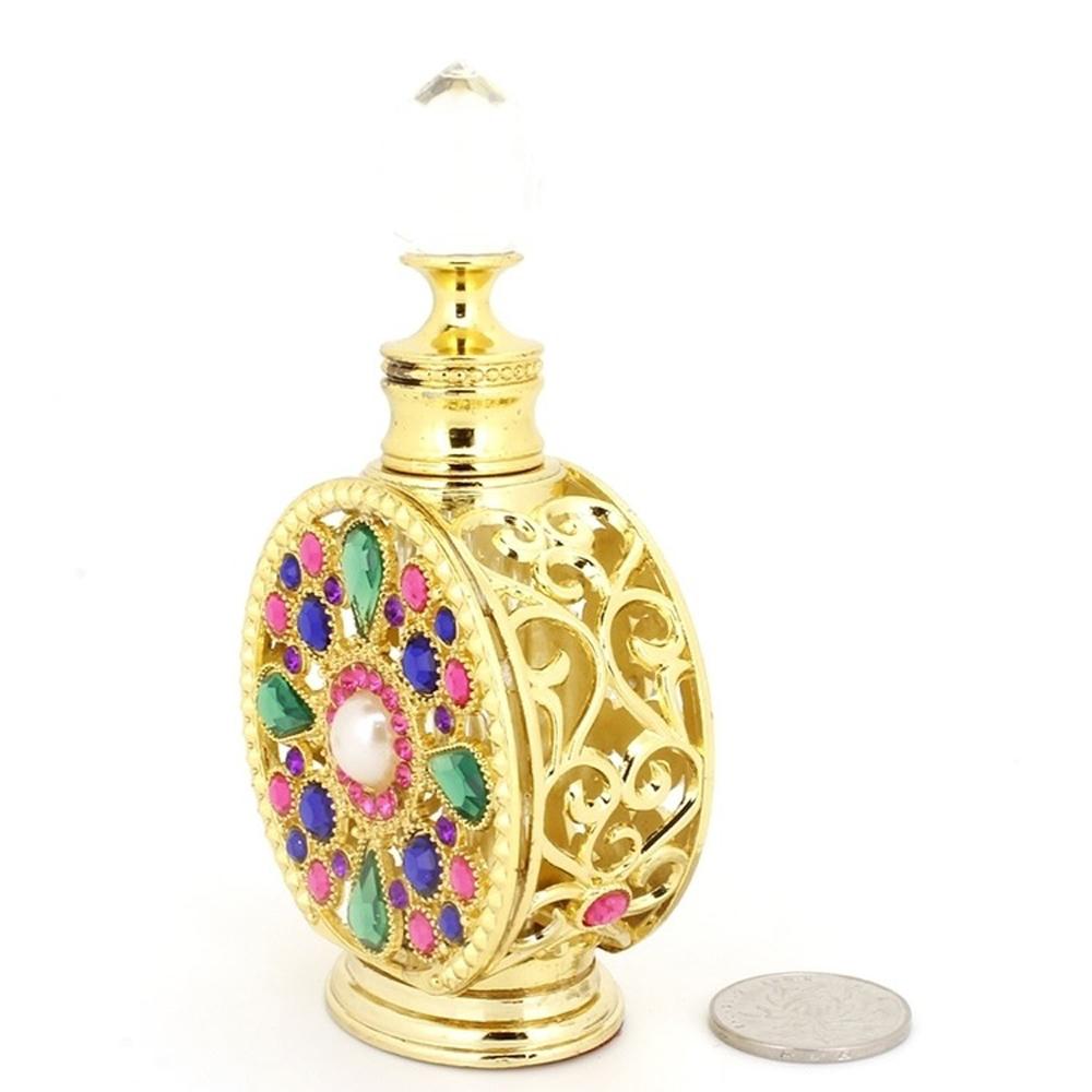 Essential Oil Essence Bottle Makeup Sub-bottling Rhinestone Perfume Bottle Empty Refillable Bottles