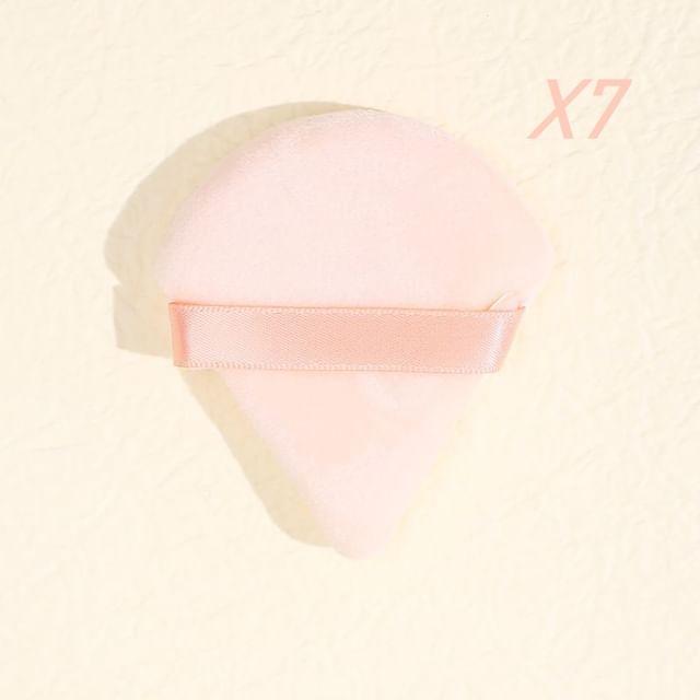 Miumi - Set Of 7: Pointed Powder Puff Nude