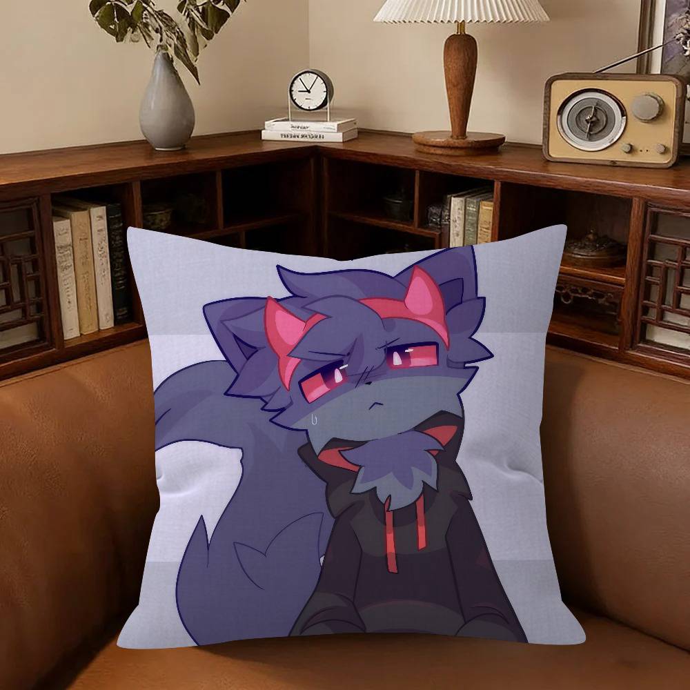 Boykisser Silly Cat Cute Personalized Picture Text Home Decorative Pillows Household Gifts 45X45Cm