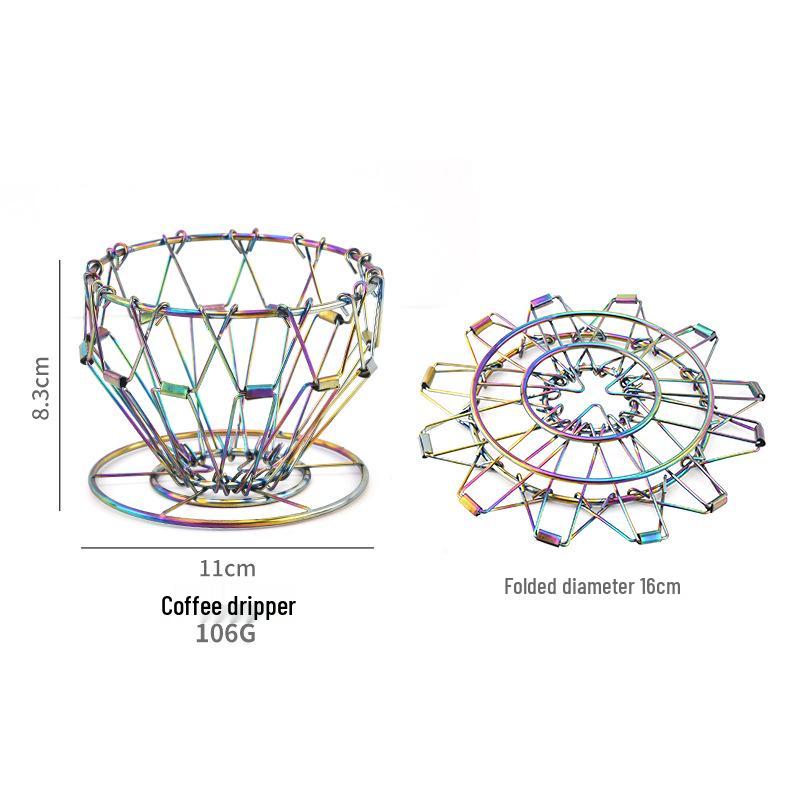 304 Stainless Steel Folding Nordic Pour Over Coffee Stand