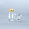 1Pc 30Ml Small Glass Bottle With Lid Medicine Bottle Leak-Proof Powder Capsule Bottle Refillable Glass Bottle