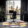 South Park Printed Round Rug Carpet Chair Rug Area Rug Entryway Doormats,for Office Chair Living Room Bedroom Kitchen Room.