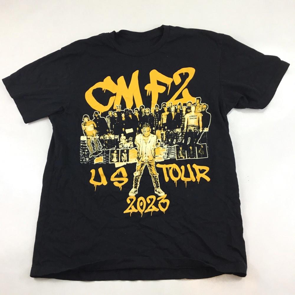 

Винтажная черная хлопковая футболка Corey Taylor CMF2 Tour S-5XL BT671 Унисекс XXXL