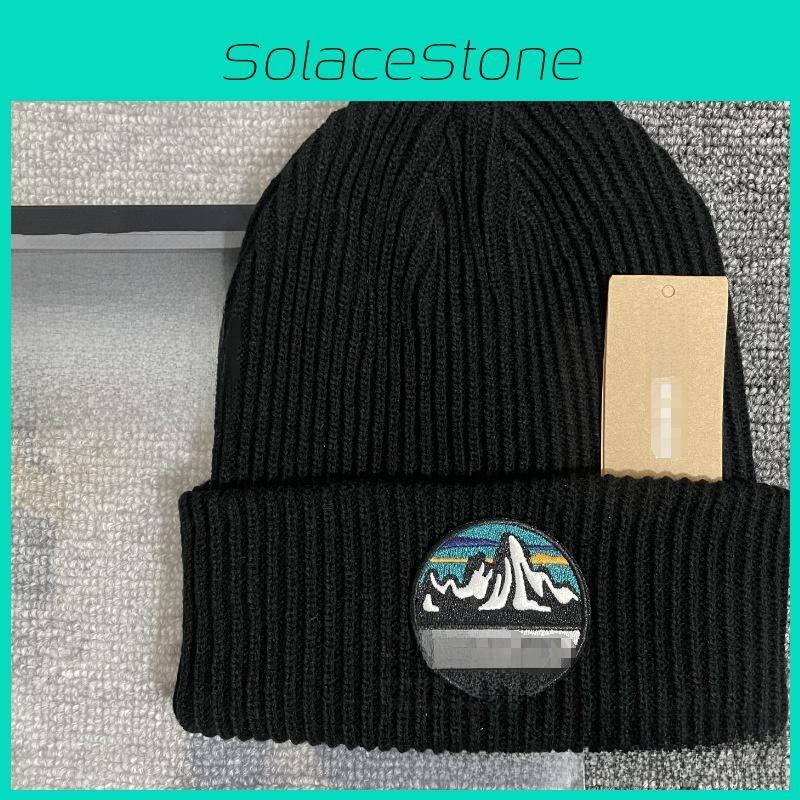 Hat Winter Knitted Outdoor Windproof Snow Mountain Decoration Fashion Warm Hat