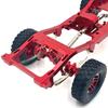 Mangniu 1/12 MN82 LC79 Rc Car Metal Upgrade Parts Rear Axle Fixed Mount Rear Shock Absorber For Rc Crawler Accessory