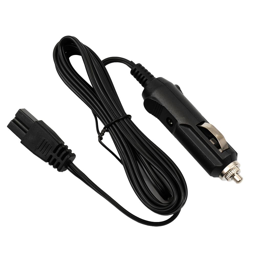 Car Cooler Mini Fridge Power Cord Extension Cord Outdoor For Car Mini Fridge 2 Pin Adapter Wire Parts B Type Black DC 12V
