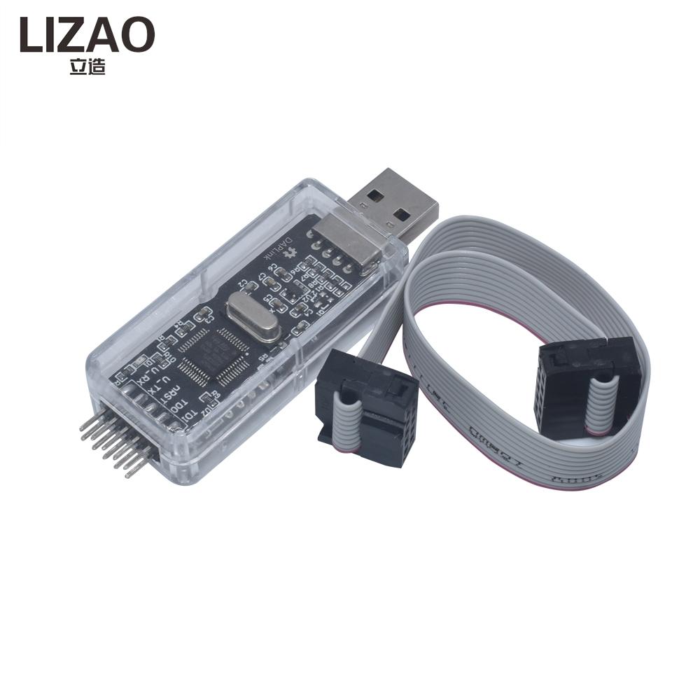 LIZAO CMSIS DAP DAPLink Émulateur Port Série U Disque Glisser-Déposer Programmeur Super J-Link ST-Link Débogueur JTAG SWD