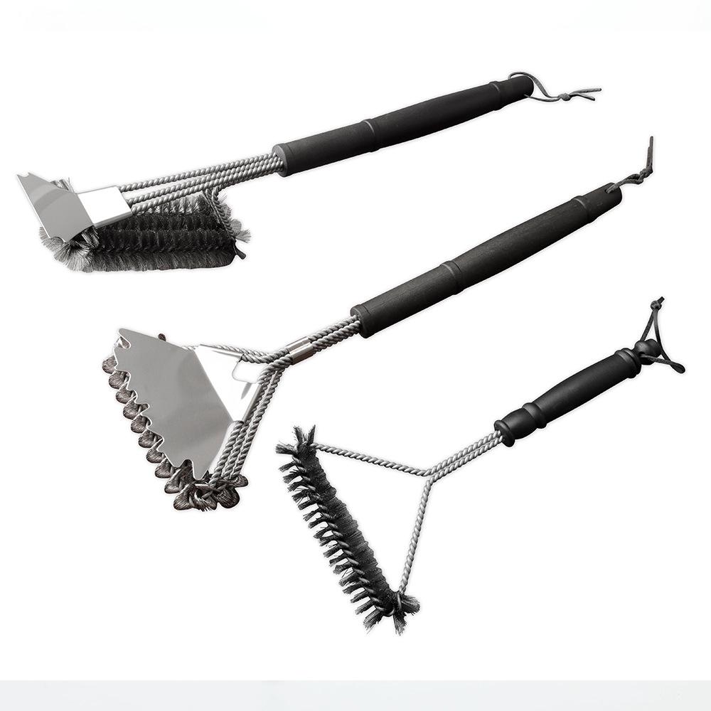 Szczotka do czyszczenia grilla z drutu ze stali nierdzewnej do grilli i piekarników