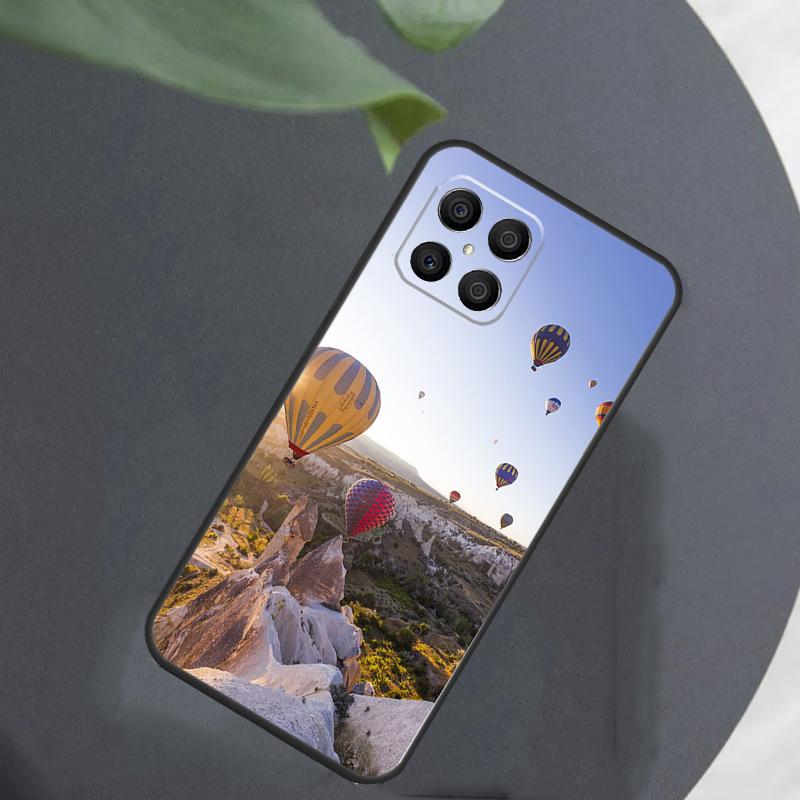 Hot Air Balloon Travel Mountain For Honor Magic 7 Lite 6 8 Case For Honor 200 400 Pro 90 70 50 X8c X8b X9a X9b X9c X9d Win RT