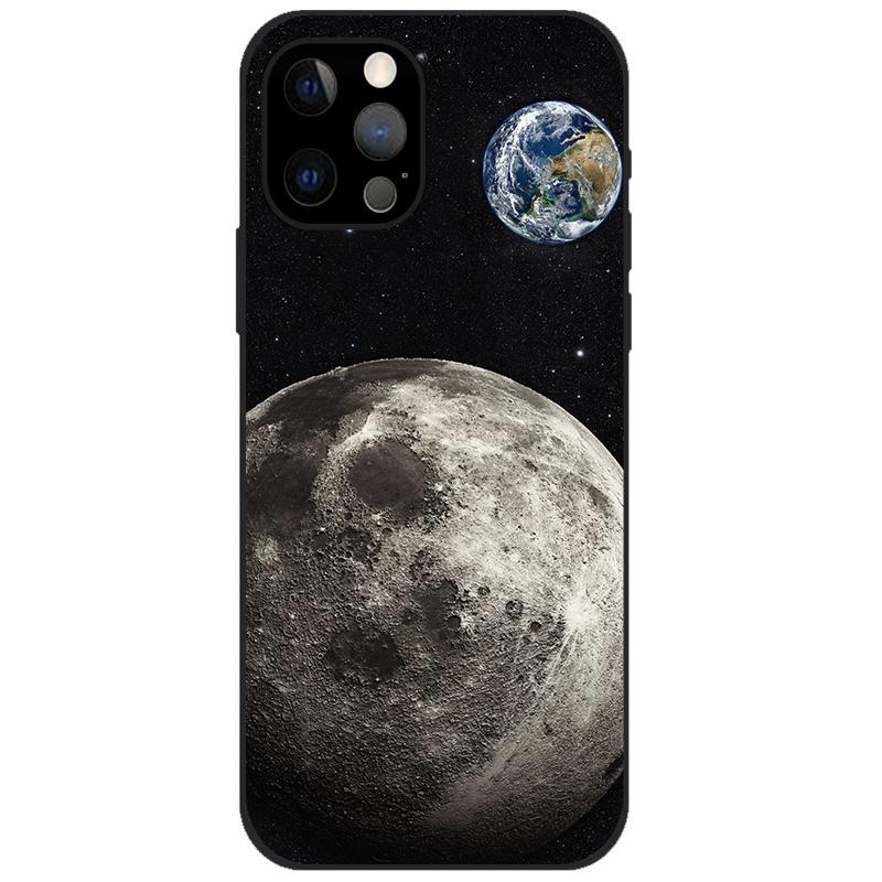 For iPhone 12 Pro Case iPhone12 Pro Bumper Silicon TPU Soft Phone Cover For iPhone 12 Pro Max / 12 Mini Case Cartoon Funda 12Pro