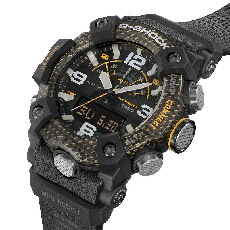 Casio Men's Resin 200M Water Resistant Digital Shock Resistant Quartz Watch GG-B100Y-1A