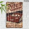 [Vintage Aluminum Sign] Vintage "TRUST RUSTEZE" Aluminum Sign - 2D Flat 8x12 Inch Retro Wall Art with Humorous Quote