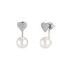 JYDDM Aurora Heart Two-Way Earrings