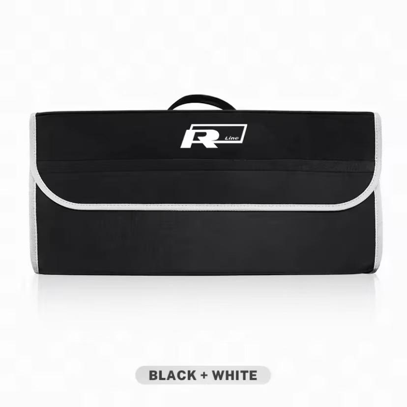 Car Trunk Organizer Box Large Capacity Folding Storage Bag For VW Tiguan Golf Polo GTI GTD CC Touran Beetle Arteon Jetta Hub Cap