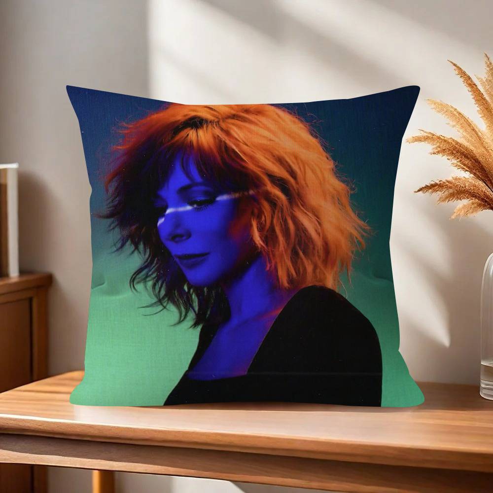 Singer MMylene Farmer cm Cushion Cover Pillow Cover Decor Pillowcase Home Pillowcase for Couch Pillow