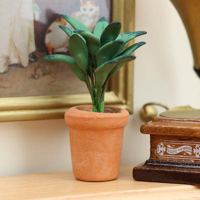 1:12 Puppenhaus Miniatur Grüne Topfpflanzen Lilie Blume Topf Puppenhaus Wohnkultur Spielzeug Puppe Garten Decor Zubehör