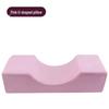 U-Shaped Leather Neck Support Pillow for Eyelash Extensions and Microblading In Beauty Salons.