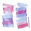 2M Dance Ribbons Rhythmic Girl Art Gymnastics Ballet Streamer Twirling Rod Rainbow Stick Sports Training Ribbon Dancer Wands