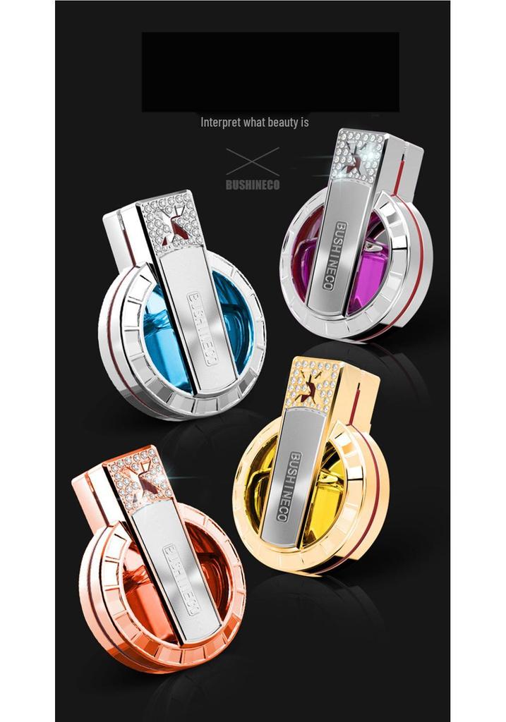 Baixiang Island High-End Air Vent Car Perfume: Lasting Light Fragrance Air Freshener and Decorative Balm.