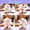 Sweet Sheep Plush Doll With Keyring For Gift And Decor In Home And Office