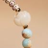 Authentic Cat Claw Star Moon Bodhi Shoushan Stone Double-Loop Bracelet for Women, Light Luxury Niche Exquisite Beaded Bracelet In New Chinese Style