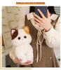 Cute Cat Plush Toy Trio: Siamese, Black, and Calico Soothing Dolls for Kids