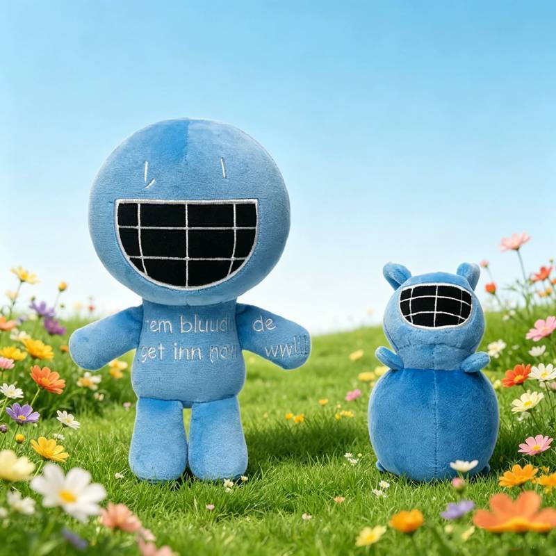 Forsaken Bluudude Plush Toy With Short Material For Collectors And Kids