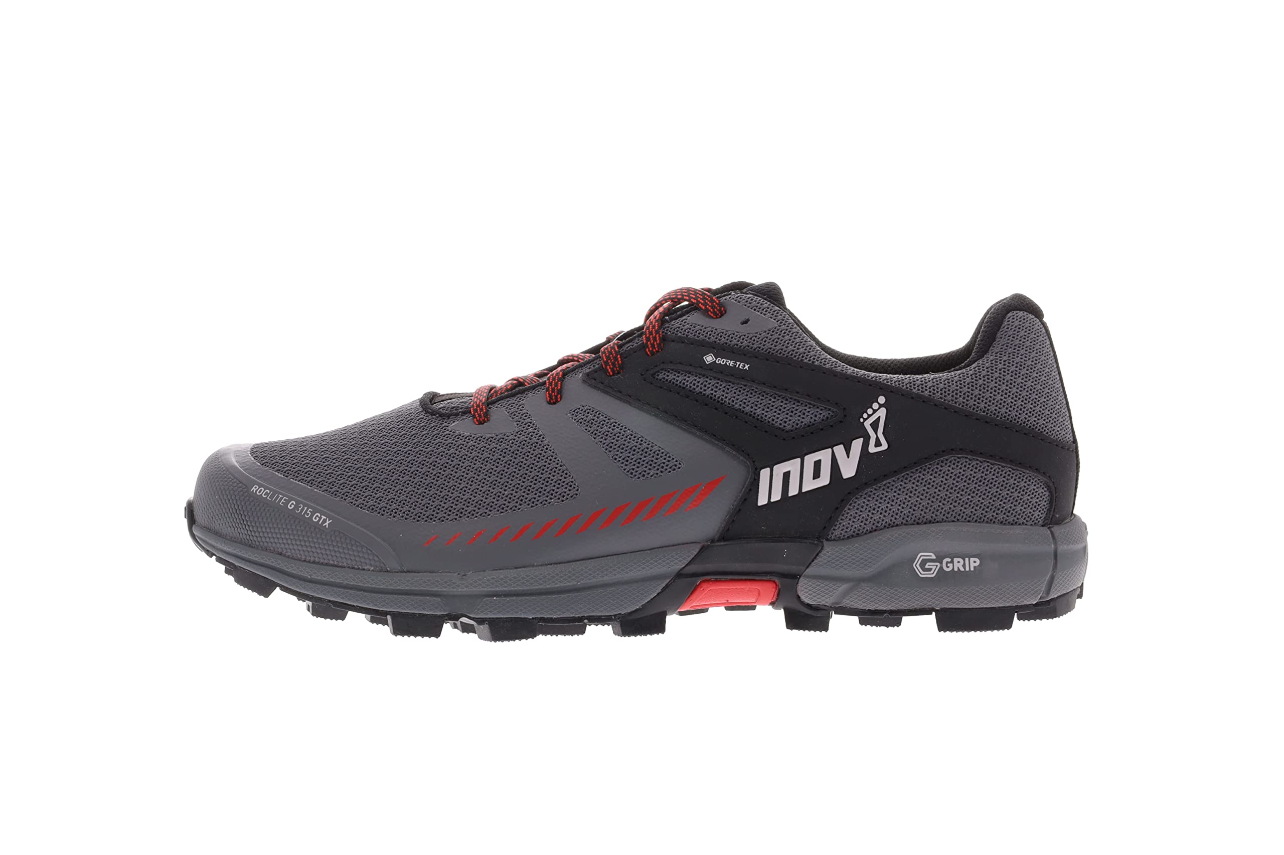 

Треккинговые ботинки ROCLITE G 315 V2 GTX Low Rainy cm [Inov-8], альпинизм, походы, MS, графен, Gore-Tex, мужские, порезы, погода, грязь, GBK, 25.0