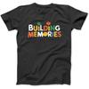 Building Memories Brick Builder Kids Bricks Building Blocks T-Shirt, Sweatshirt, Hoodie for Men Women Kids Made In Canada Black