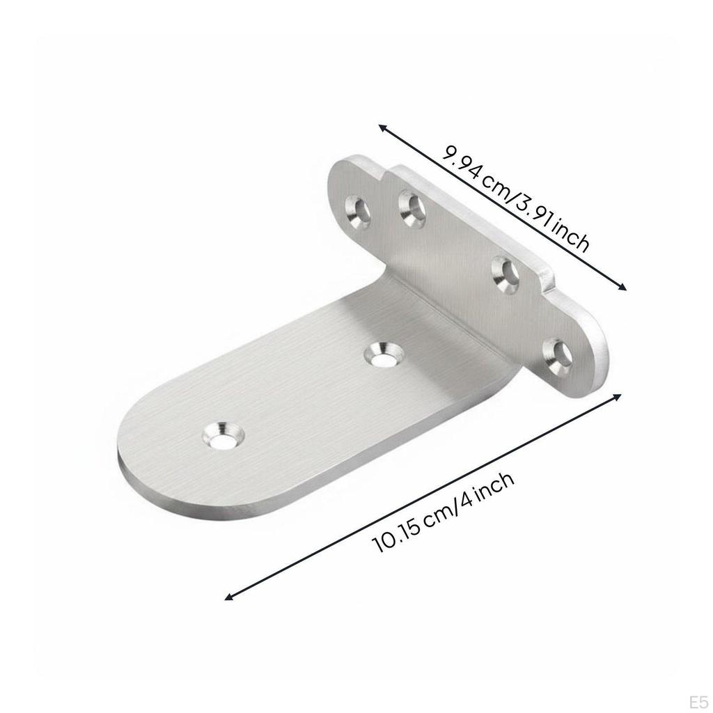 Stainless Steel Shelf Bracket Thickened Heavy Duty Wall Solid Construction Corner Brace