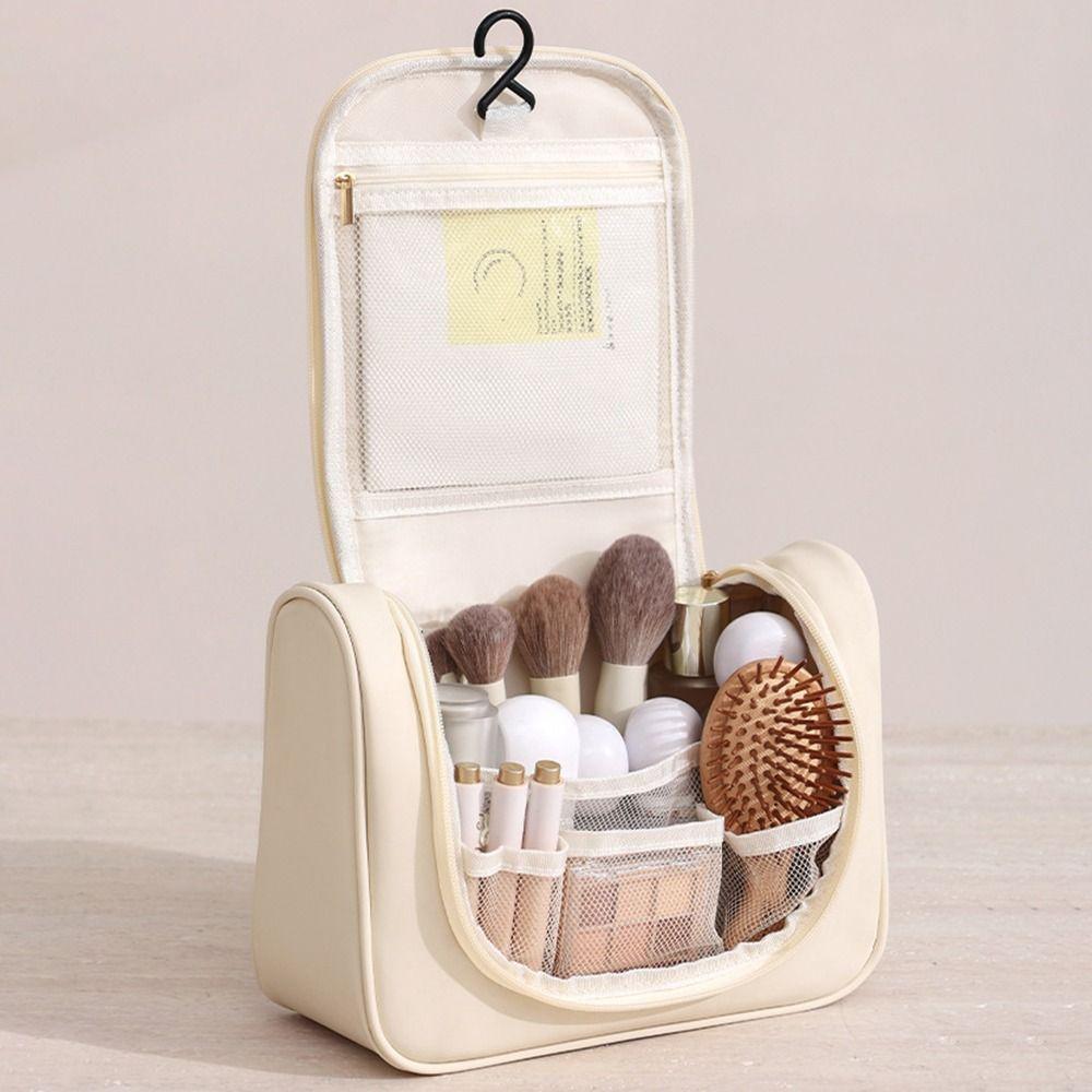 Multi-Functional Cosmetic Storage Bags Waterproof Wash Handbag Fashion Hanging Makeup Bag  Travel