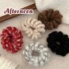 Autumn/Winter Plush Hair Ties: High Elasticity, Damage-Free, Durable Telephone Cord Ponytail Holders.
