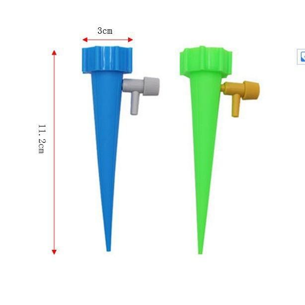 Automatic Drip Irrigation Spike, Adjustable Self Watering Dripper Device for Flower Potted Plants, Garden Greenhouse Auto Watering System Accessory