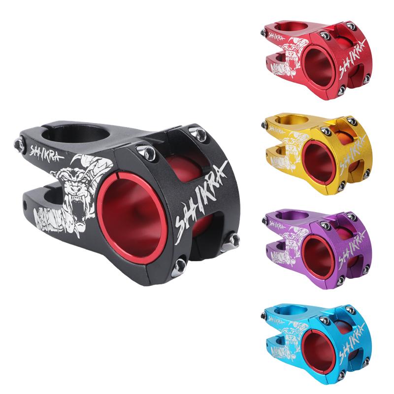 SHIKRA Mtb Power Vorbau Rennrad Mountainbike Tisch Kurze Power Fahrrad Brücke 50mm Vorbau Riser 31,8 35 Lenker Rohr Einstellbar