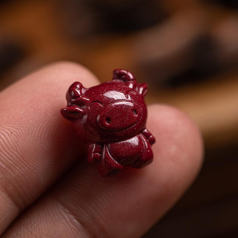 Roter Zinnober Tierkreis Cartoon DIY Zubehör