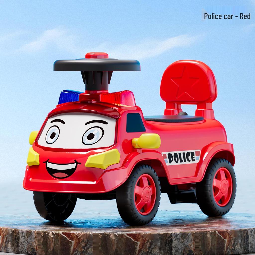 109 Police Car 11 Alliance Remote Control Kids' Ride-On Four-Wheel Toy Car