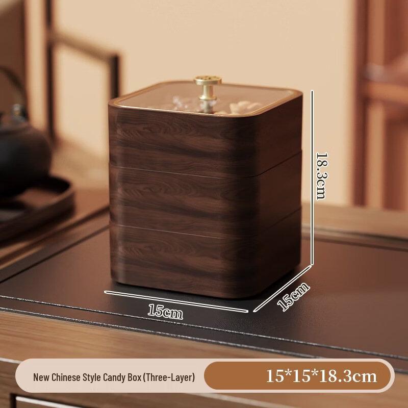 

Abay New Chinese Style 3-Layer Dried Fruit & Candy Box