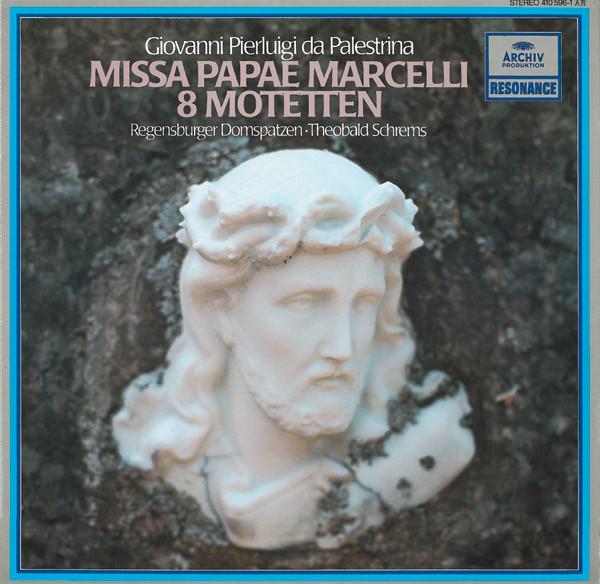 

LP Record REGENSBURGER DOMCHOR THEOBALD SCHR Palestrina Missa Papae Marcelli 8 4105961 ARCHIV Germany Classical Used