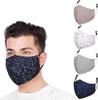SIX SIGMA 3 Dimension Cotton Face Mask, Washable & Breathable Fabric Mask with Melt Blown Layer, Adjustable Ear Loop and Ear Saver Strap For Men & W