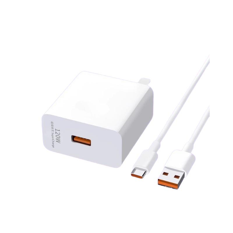 120W Super Fast Charger for Huawei, Honor, Xiaomi, Oppo