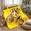 Haaland Theme blanket Soft Flannel Blanket Plush Throw Blanket Cozy Sofa Bed Blanket for Home Decor