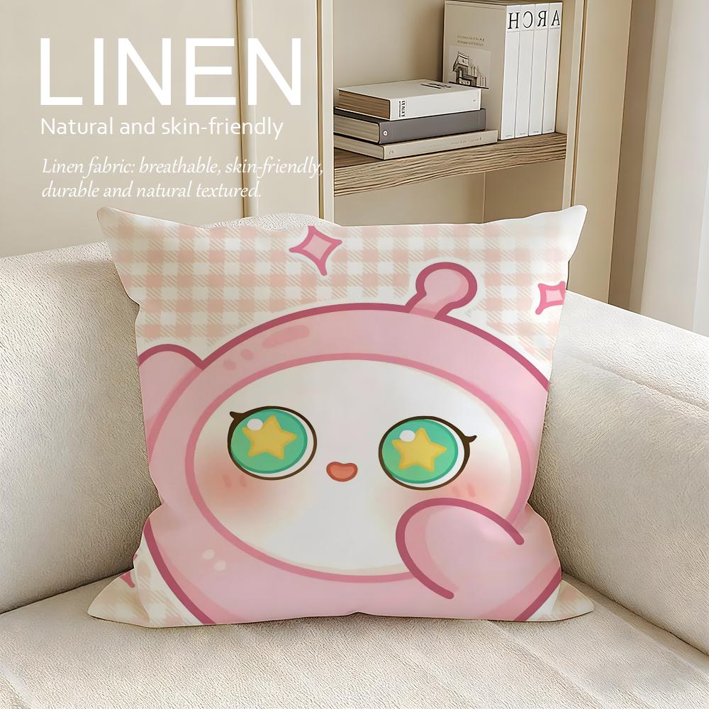 Game Eggy Party Cushion Cover Pillowcase Set Pcs x x Breathable Washable Sofa Cushion Cover