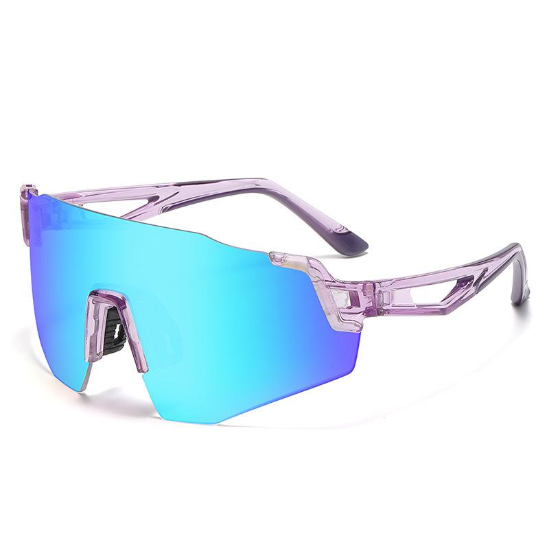 Cycling Glasses Source Outdoor Sports Running Windproof Eye Protection Photosensitive Colorful Color-Changing Sports Sunglasses